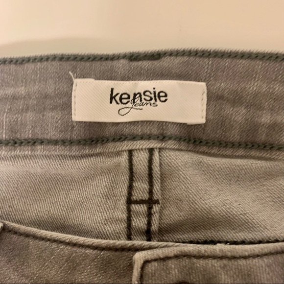 NWOT Kensie Gray Stretch Skinny Jeans - Picture 12 of 12